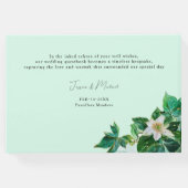 💍写真とパステルパッシフローラセレニティ ゲストブック (裏面)