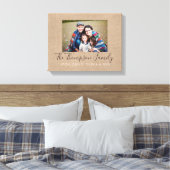 写真とパーソナライズされたメッセージアクリル系記念カメラ戦争 キャンバスプリント (インサイチュ (寝室))