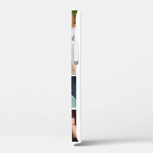 写真とパーソナライズされた文字の写真コラージュ Case-Mate iPhoneケース (裏面 / 左)