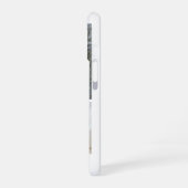 写真とパーソナライズされた文字の写真コラージュ iPhone 16ケース (左側面)