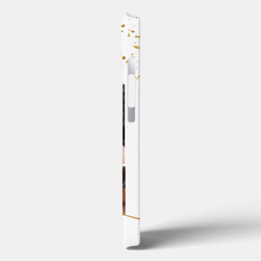 写真とパーソナライズされた文字フォトコラージュの友だち Case-Mate iPhoneケース (裏面 / 左)