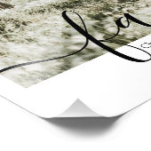 写真とパーソナライズされた文字写真コラージュ家族 フォトプリント            (角)