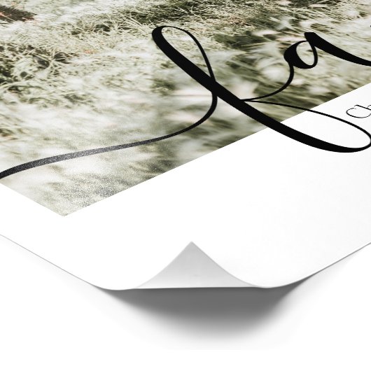 写真とパーソナライズされた文字写真コラージュ家族 フォトプリント            (角)