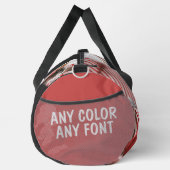 写真とパーソナライズされた文字大型サッカー ダッフルバッグ (右)