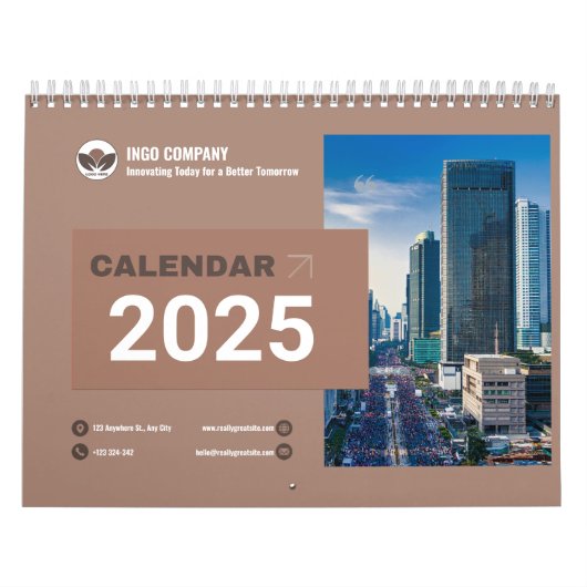 写真とビジネスのウォールカレンダー | モチャムース カレンダー (カバー)