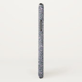 写真とフェイクシルバーグリッターでパーソナライズ Case-Mate iPhoneケース (裏面/右)