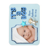 写真とベビー マグネット (縦)