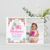 写真とメキシコのフィエスタでドライブ 招待状 (スタンド正面)