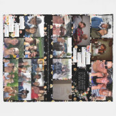 写真とメッセージのスクリーンショット | フローラメモリアル フリースブランケット (正面(横))