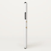 写真とモノグラム付き幾何学的ダイヤモンド Case-Mate iPhoneケース (裏面/右)