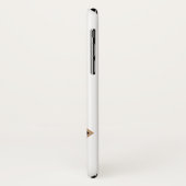 写真とモノグラム付き幾何学的ダイヤモンド Case-Mate iPhoneケース (裏面/左)