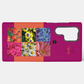 写真とモノグラム携帯電話ケースHAMbyWG Samsung Galaxyケース (裏面横)