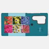 写真とモノグラム携帯電話ケースHAMbyWG Samsung Galaxyケース (裏面横)