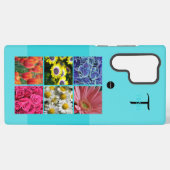 写真とモノグラム携帯電話ケースHAMbyWG Samsung Galaxyケース (裏面横)