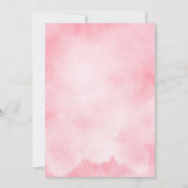 写真とユニコーン誕生日招待状 招待状 (裏面)