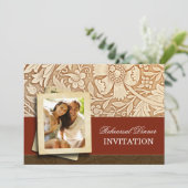 写真とリハーサル招待状 招待状 (スタンド正面)