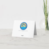 写真とロゴに色を付けていただきありがとうございます サンキューカード (裏面)