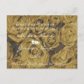 写真と一緒に日付を保存する 案内ポストカード (裏面)