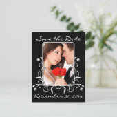 写真と一緒に日付を保存する 案内ポストカード (スタンド正面)