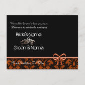 写真と一緒に日付を保存 案内ポストカード (裏面)