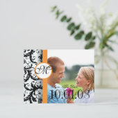 写真と一緒に日付を保存 案内ポストカード (スタンド正面)