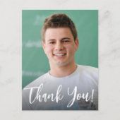 写真と共に卒業おめでとう ありがとう! 案内ポストカード (正面)