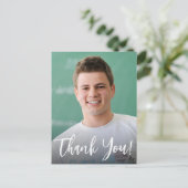 写真と共に卒業おめでとう ありがとう! 案内ポストカード (スタンド正面)