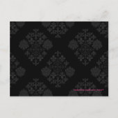 写真と共に日付のポストカードを保存する（ピンク） 案内ポストカード (裏面)