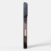 写真と名前のパーソナライズされたモダンタイポグラフィ Case-Mate iPhoneケース (裏面 / 右)