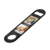 写真と名前の両面ボトルオープナー スピード栓抜き (正面アングル)