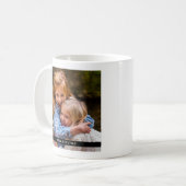 写真と名前の両面マグカップ コーヒーマグカップ (正面左)