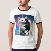 写真と名前をオンにして今すぐ見た目をカスタマイズする Tシャツ (正面)