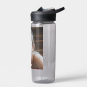 写真と名前を追加する ウォーターボトル (左面)