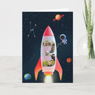 写真と大きい3   第3期宇宙ロケット カード
