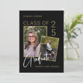 写真と好き思い出クラス25卒業 案内状 (スタンド正面)