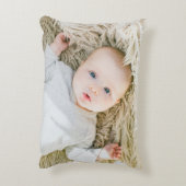 写真と文字おばあちゃんカスタムパーソナライズされた アクセントクッション (裏面(縦))