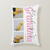 写真と文字おばあちゃんカスタムパーソナライズされた アクセントクッション (正面(垂直))