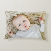 写真と文字おばあちゃんカスタムパーソナライズされた アクセントクッション (裏面)