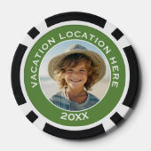 写真と文字で休暇のお土産を作る ポーカーチップ (裏面)