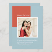 写真と文字のカスタマイズ2色の友最高の人 (正面/裏面)