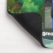 写真と文字のマウスパッドの追加 マウスパッド (コーナー)