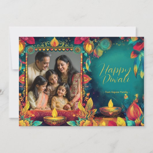 写真と文字のラディティカスタムングターコイズディワリ (正面)