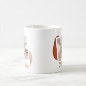 写真と文字の贈り物ママや家族 コーヒーマグカップ (中央)