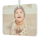 写真と文字の追加カスタム カーエアーフレッシュナー (左)