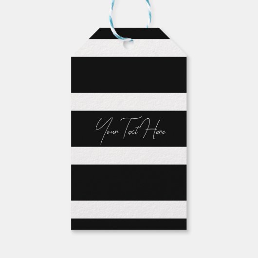 写真と文字の追加 ギフトタグ (裏面)