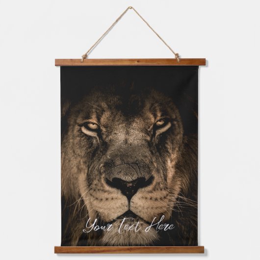 写真と文字の追加 吊り下げ型タペストリー (正面)