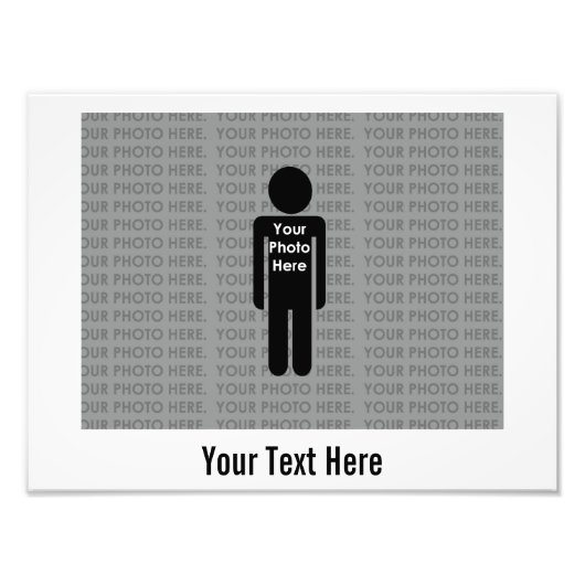 写真と文字はこちらカスタムプリント フォトプリント            (正面)