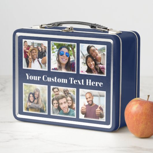 写真と文字カスタムの弁当箱 メタルランチボックス (インサイチュ)