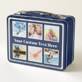 写真と文字カスタムの弁当箱 メタルランチボックス (裏面)