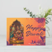 写真と文字カスタムスパークとスピリットのカード 招待状 (スタンド正面)